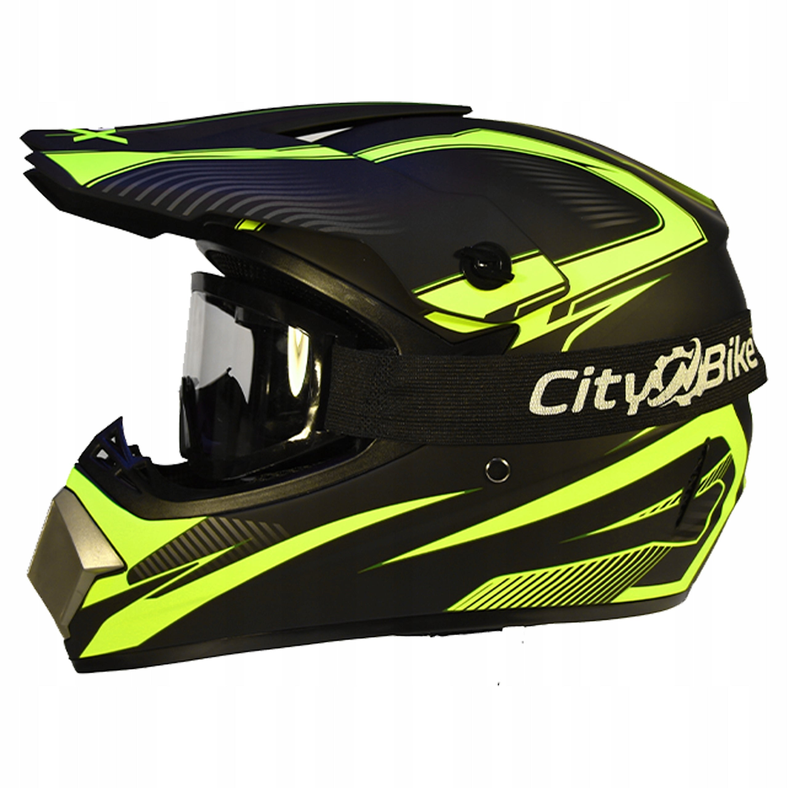Helmet Goggles Scooter Gloves Cross Enduro Quad BMX MTB YELLOW L Manufacturer's catalog number MCGKZ45018