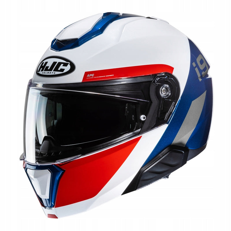 Helmet Hjc I91 Bina White/Blue ROZ XL