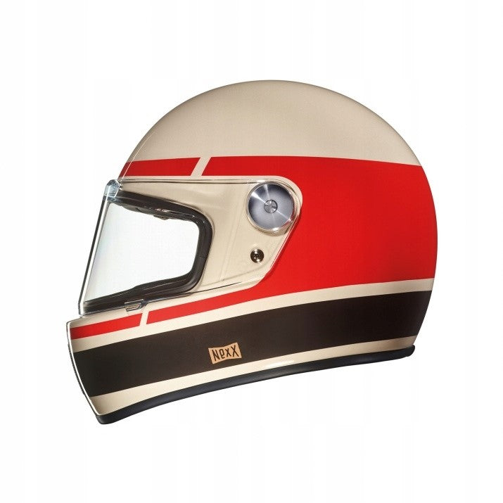 Helmet NEXX X.G100 R Record Cream Red size 2XL