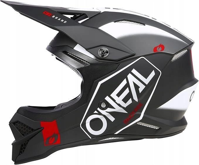 Helmet O'NEAL 3SRS HEXX V for motocross MX Enduro black Manufacturer O'neal