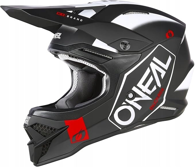 Helmet O'NEAL 3SRS HEXX V for motocross MX Enduro black