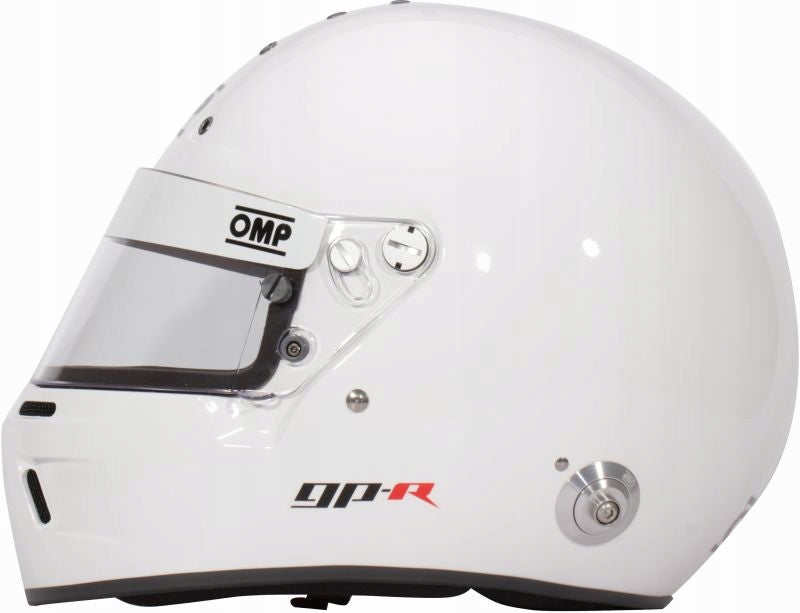 Helmet OMP GP-R my2022 FIA 8859-2015 white size. XL Manufacturer's catalog number SC799E020XL