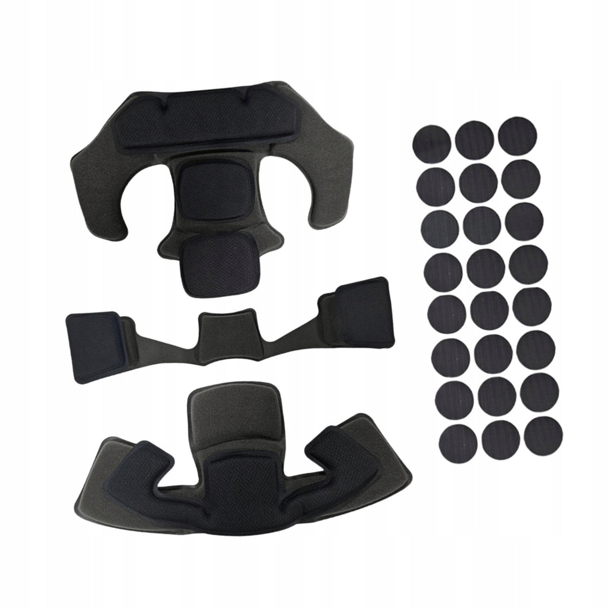 Helmet Padding Kit Comfortable Versatile Protective Inner Mats Black Manufacturer no brand