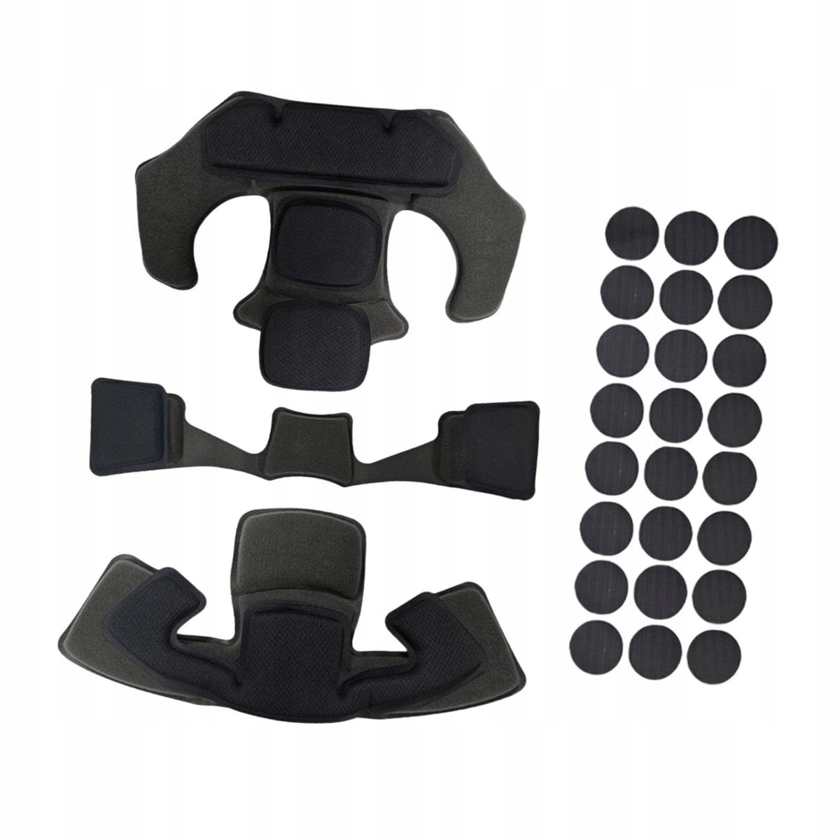 Helmet Padding Kit Comfortable Versatile Protective Inner Mats Black Packaging status original