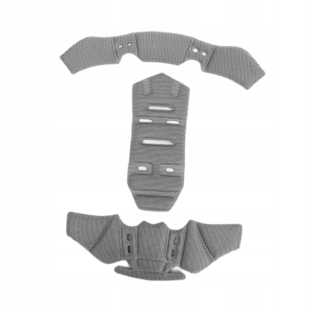 Helmet Padding Kit Insert Helmet Pads for Cycling Skateboard Mountain Grey