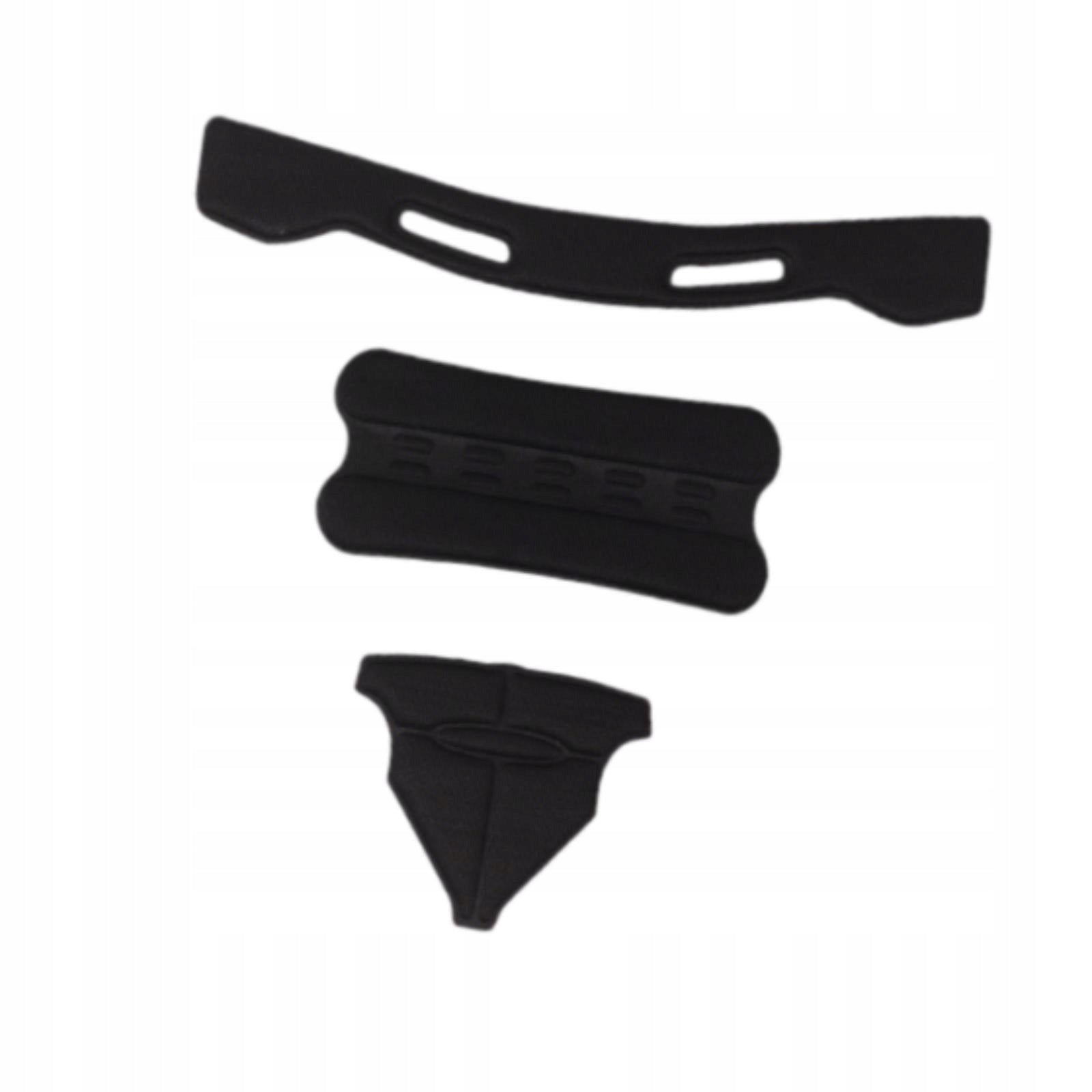 Helmet Padding Kit Soft Replacement Helmet Pads Replacement Universal Black