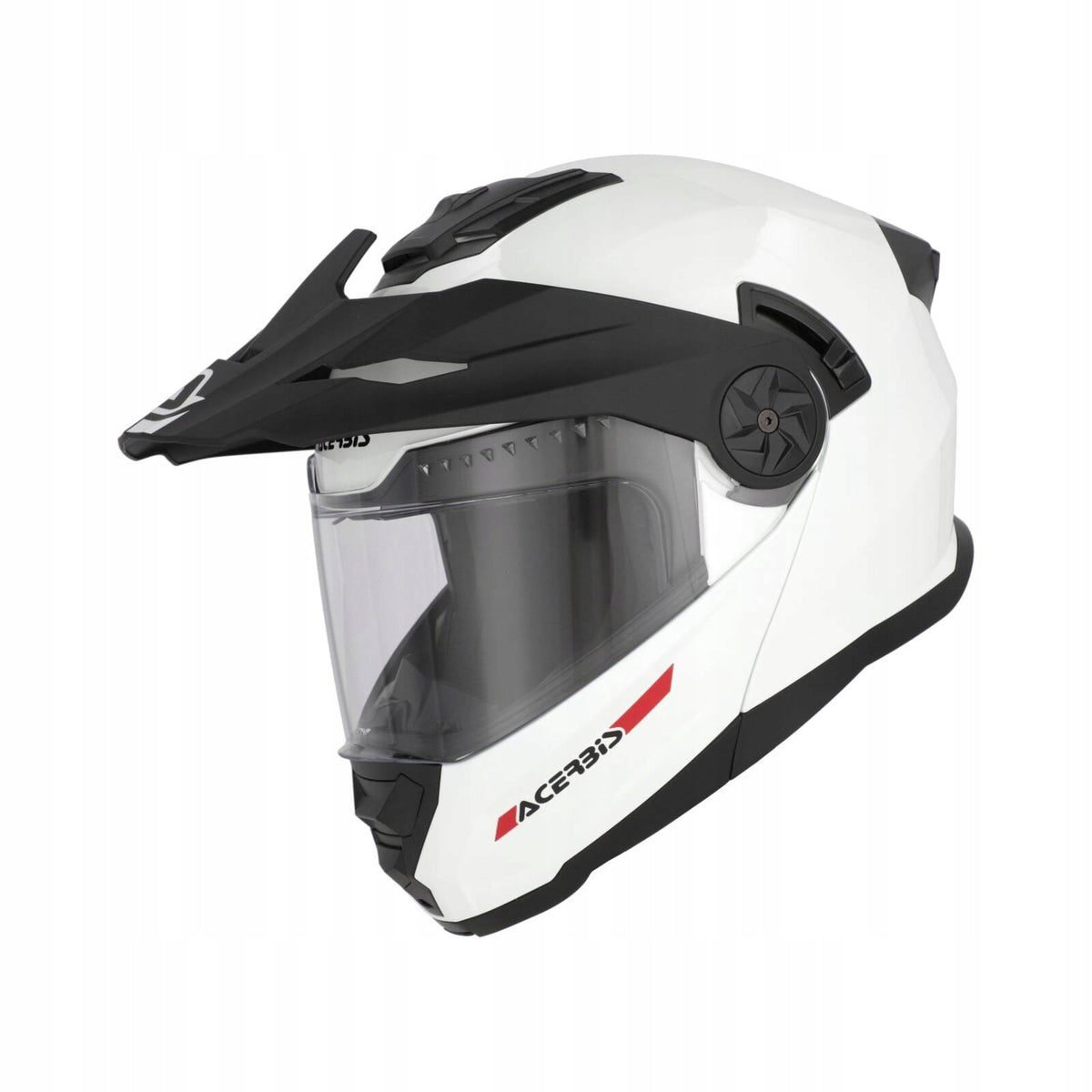 Helmet RIDER 2206 modular helmet ACERBIS Dual Road white Size S