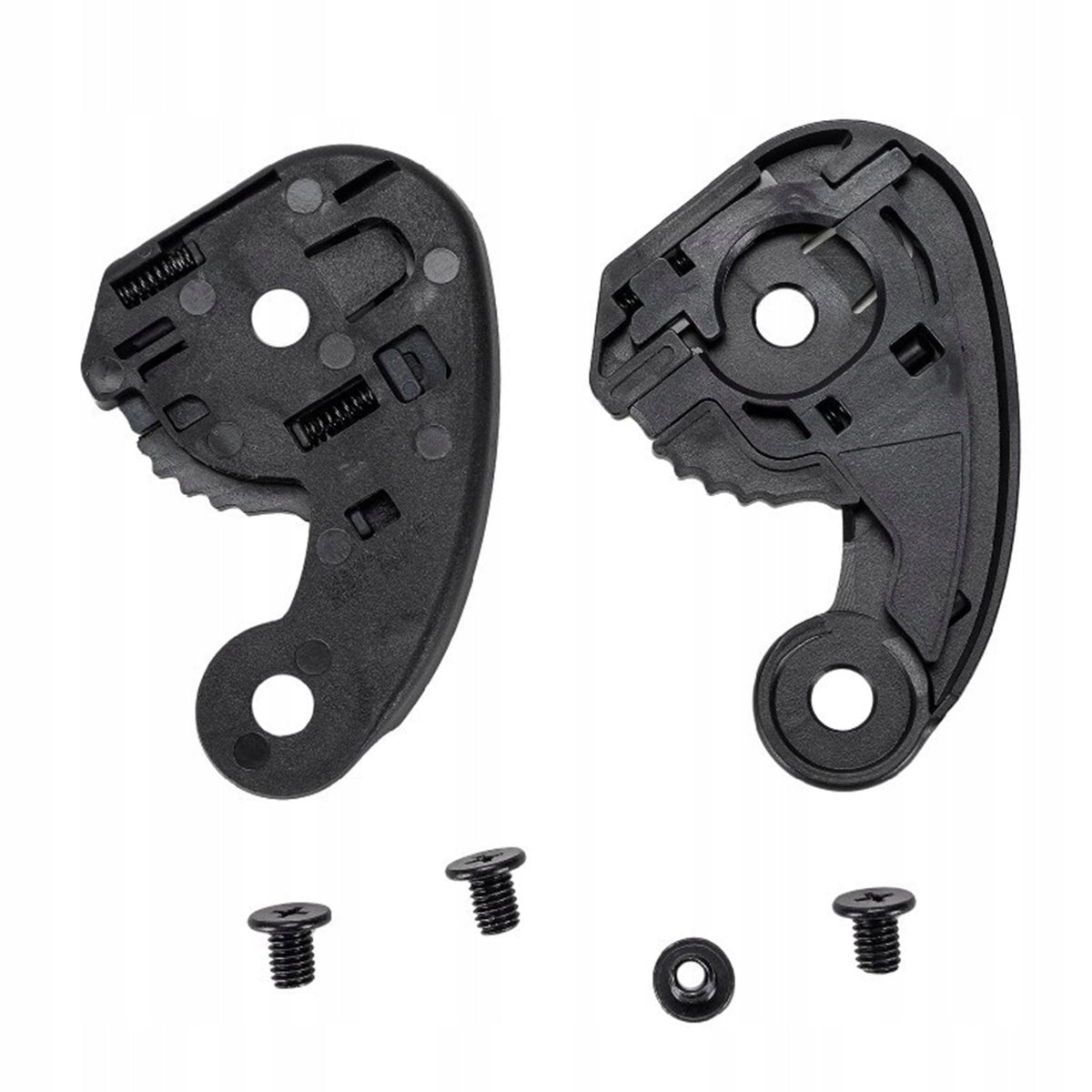 Helmet Shield Base Left and Right Side Plates Visor Mount Base Replacement Packaging status original