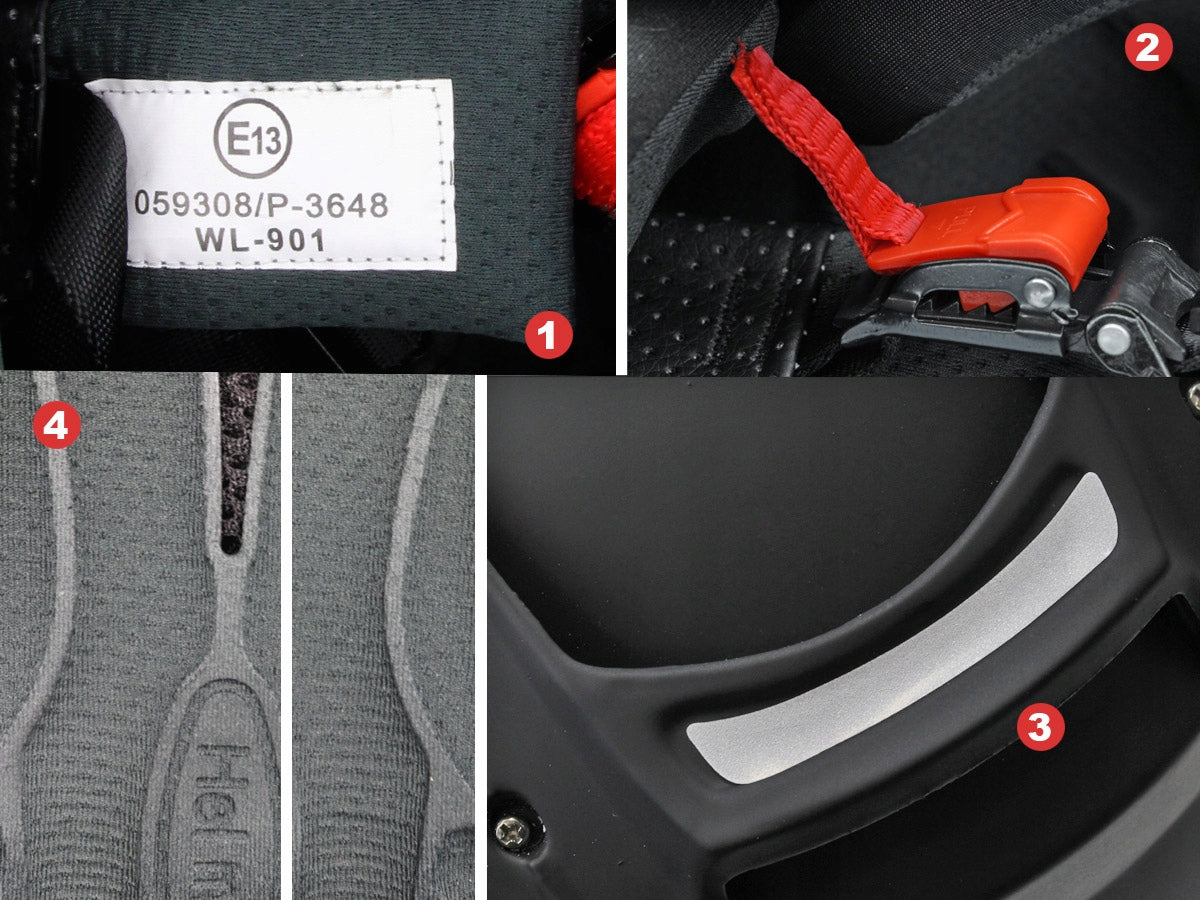 Helmet WL-901 M Black Blenda Glass Approval Cross Enduro Atv Quad Manufacturer's catalog number 005-0009-939