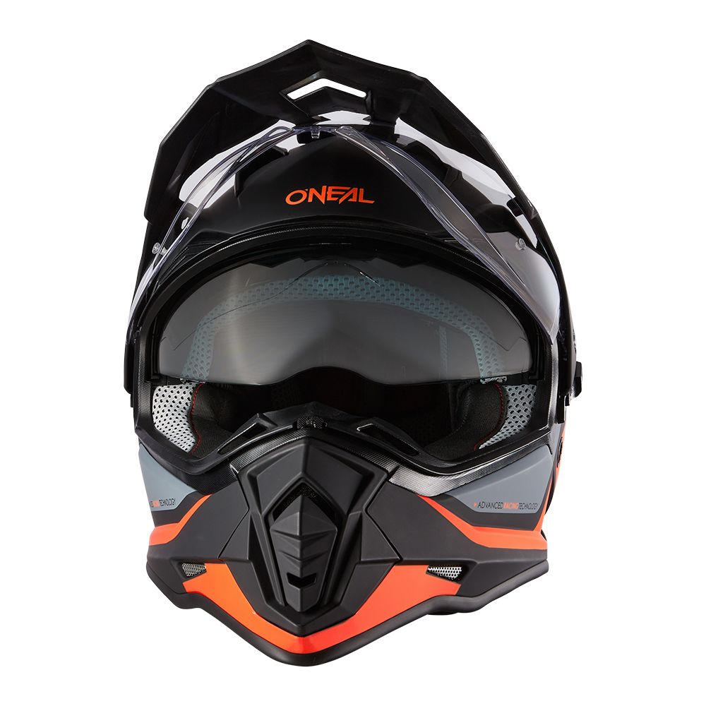 Helmet black and orange fits KTMa O'neal Sierra R MOTO ATV M 57-58cm Packaging status original
