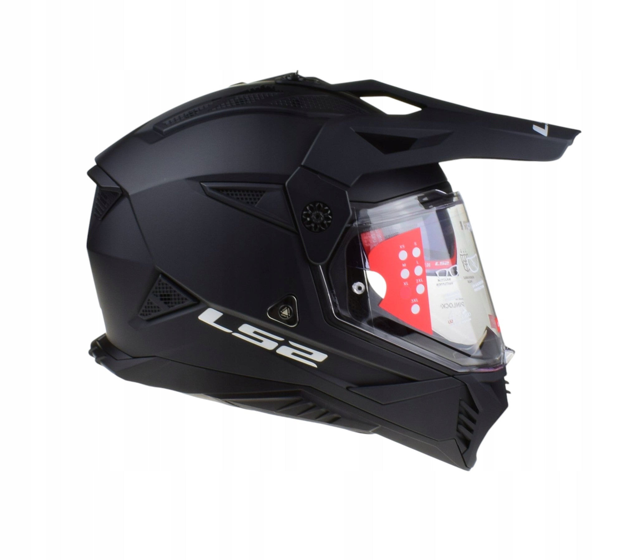 Helmet dual LS2 MX702 PIONEER II MATT BLACK adventure size. M Manufacturer LS2