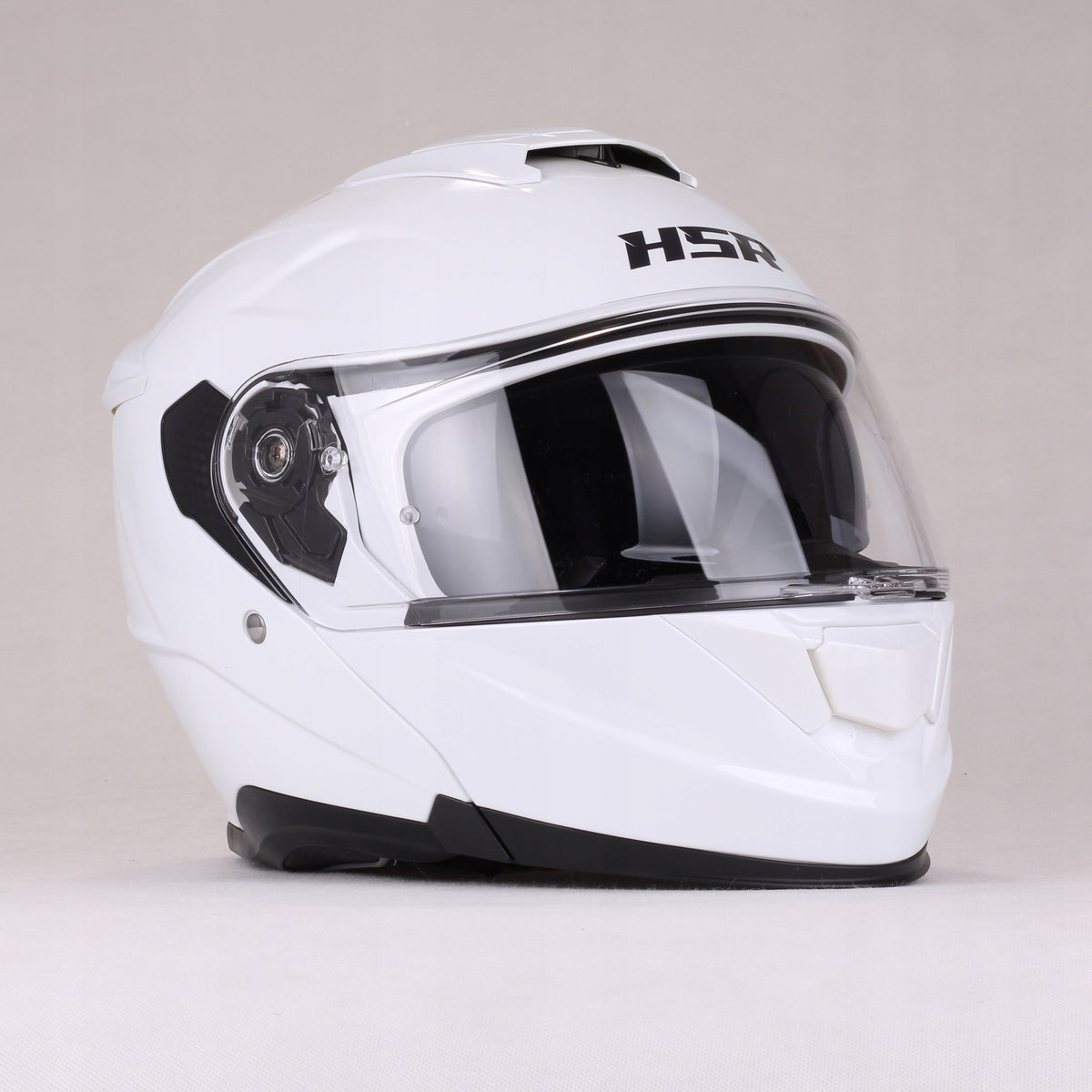 Helmet scooter motorcycle HSR HS950 white jaw with blend P/J ECE 22.06 Manufacturer's catalog number HSR-HS950-02/2XL