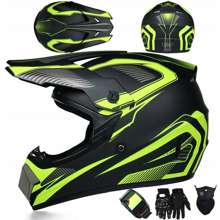Helmet set + three-piece set, size L