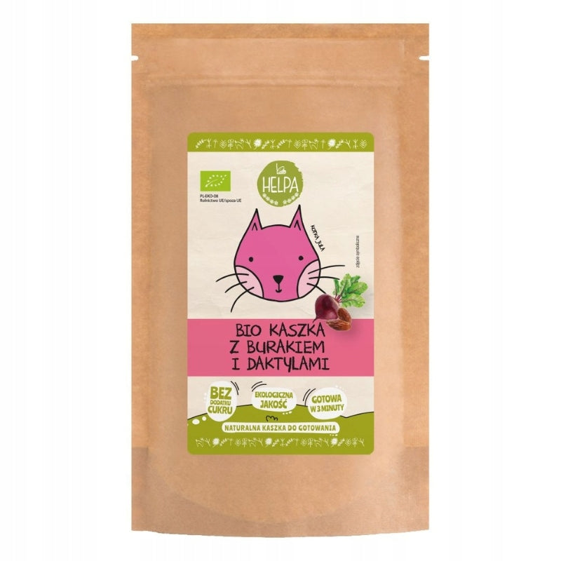 Helpa Porridge with Beet and Dates 200 g Bio