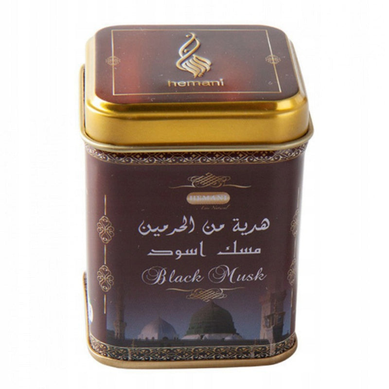 Hemani Arabic Bar Perfume Black Musk 25g Packaging status original