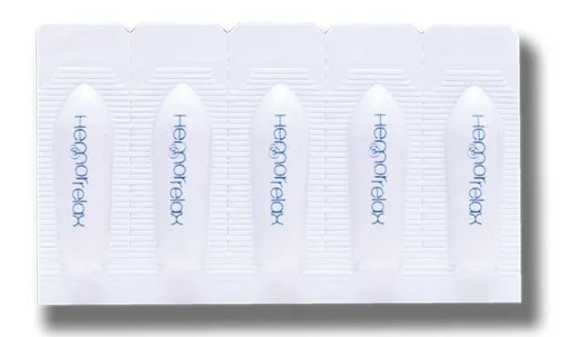 Hemorrhoids rectal suppositories Fytofontana Hemorrelax 10pcs anal gap Name other