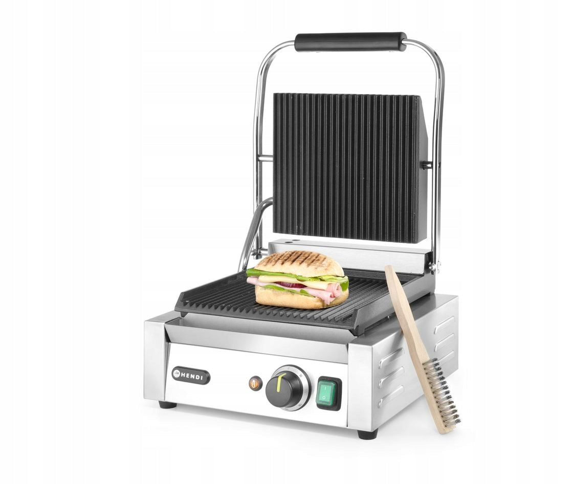 Hendi Single top and bottom grooved contact grill 1800 W EAN (GTIN) 8711369263501