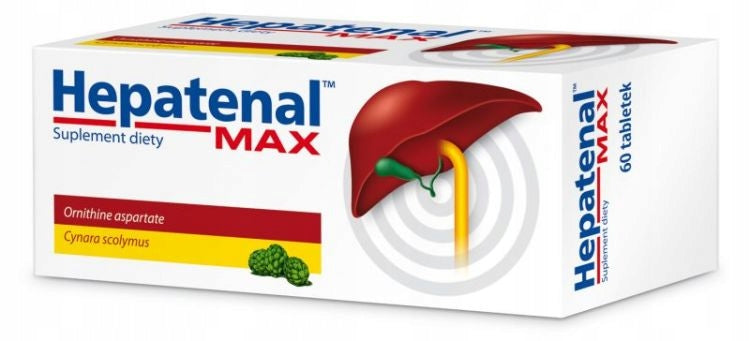 Hepatenal Max 60 tablets Expiration date not specified