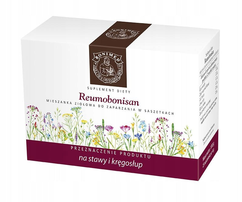 Herbal tea Reumobonisan Father Grzegorz Sroka, for joints, spine