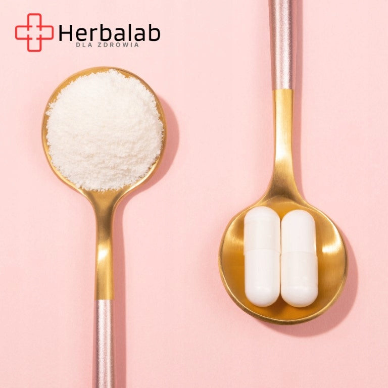 Herbalab Marine Collagen 100 capsules hair skin Brand Herbalab