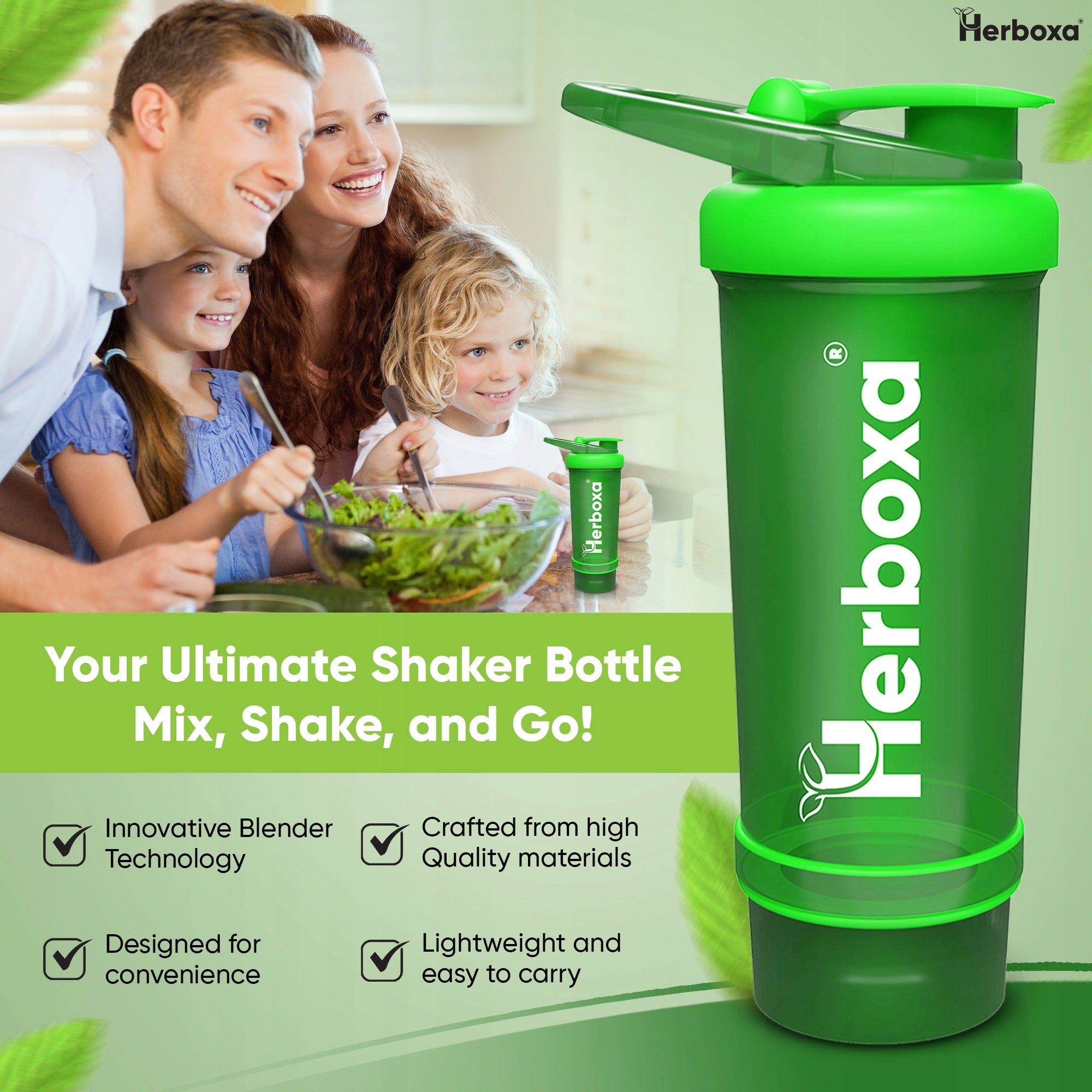 Herboxa BUTELKA TYPU SHAKER Kind shaker