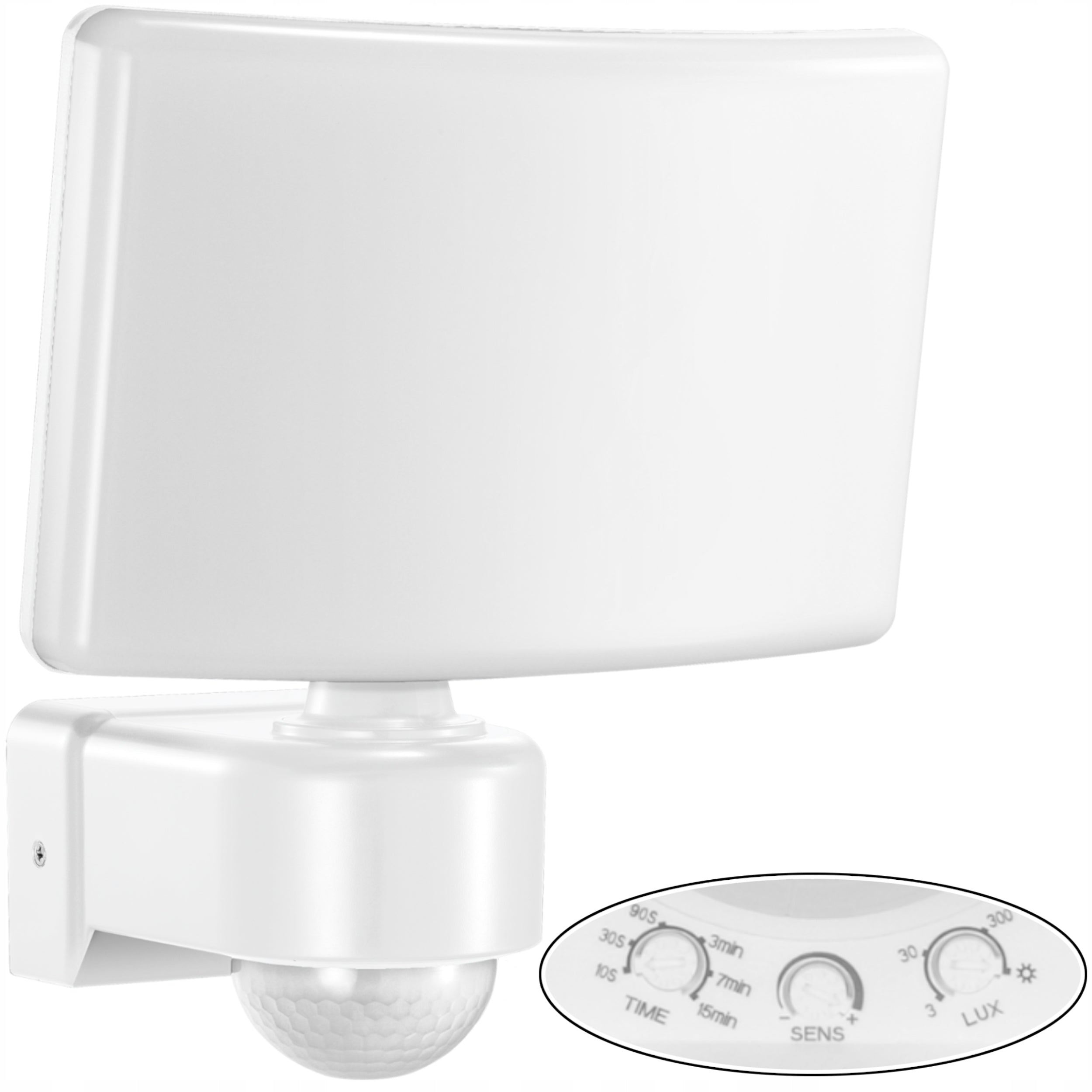 Hermetic LED Floodlight Garden Lamp TOS 30W PIR Motion Sensor White Light color white neutral