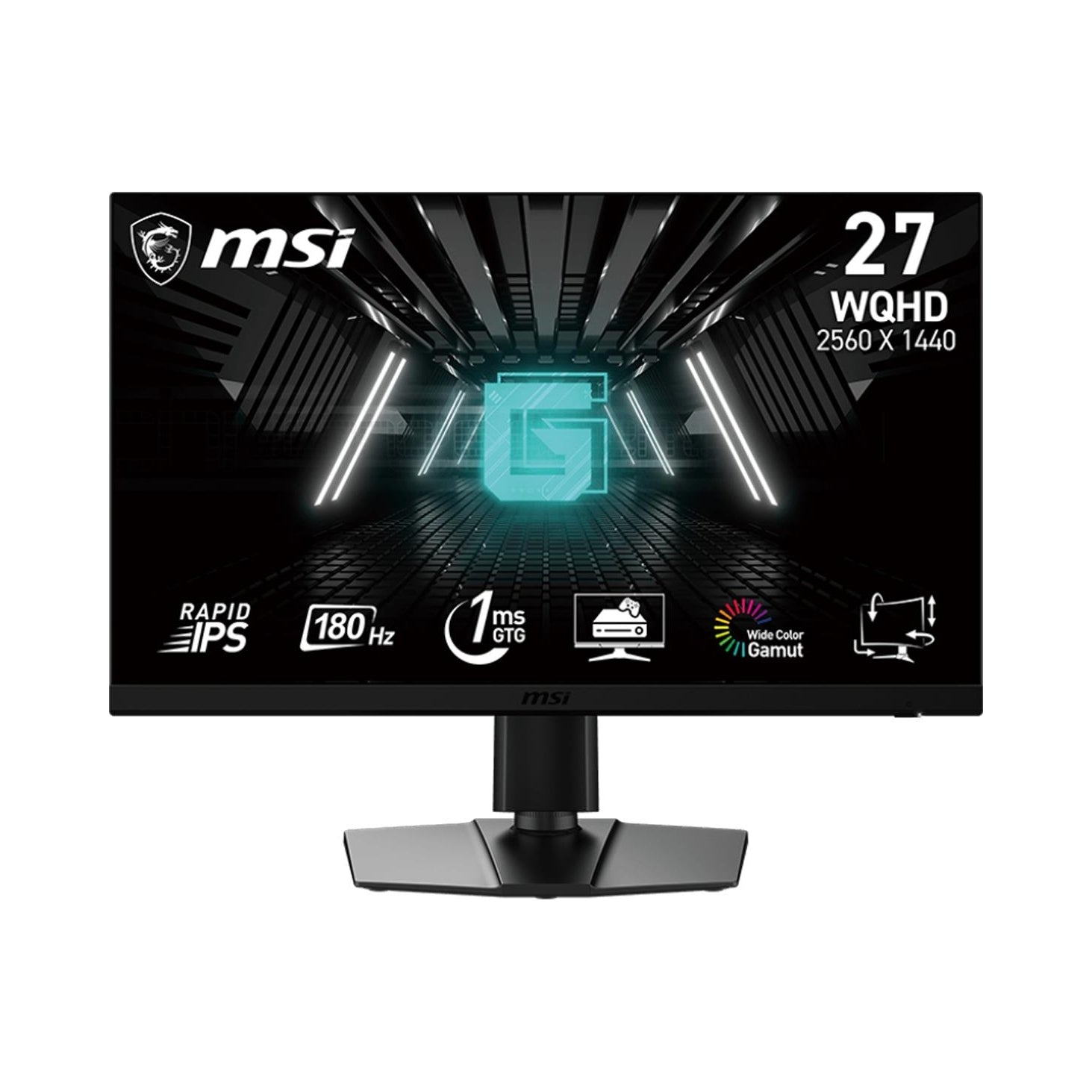 Herní monitor MSI G272QPF E2 LED Rapid IPS 180 Hz WQHD 1 ms (GTG)