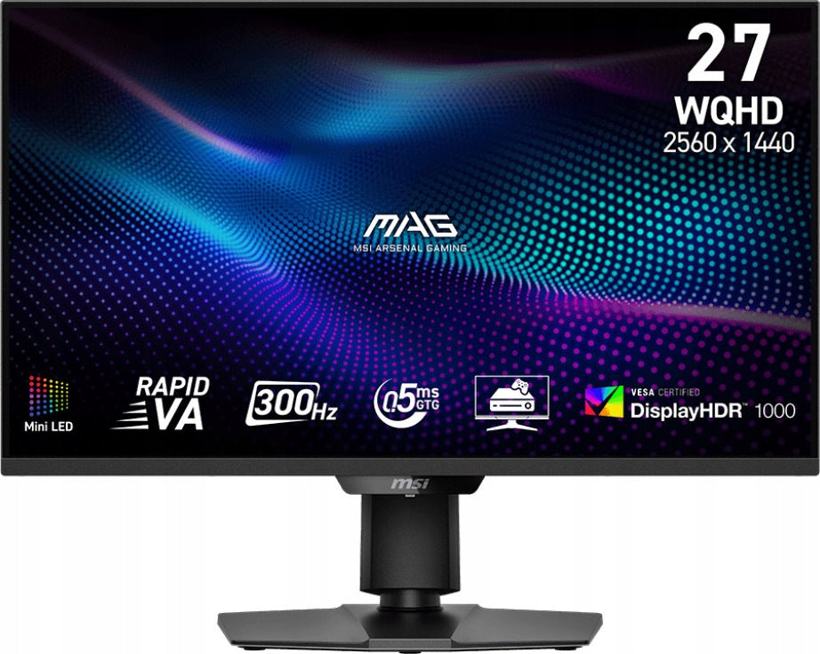 Herní monitor MSI MAG 274QPF X30MV 27" WQHD 300Hz Mini-LED VA
