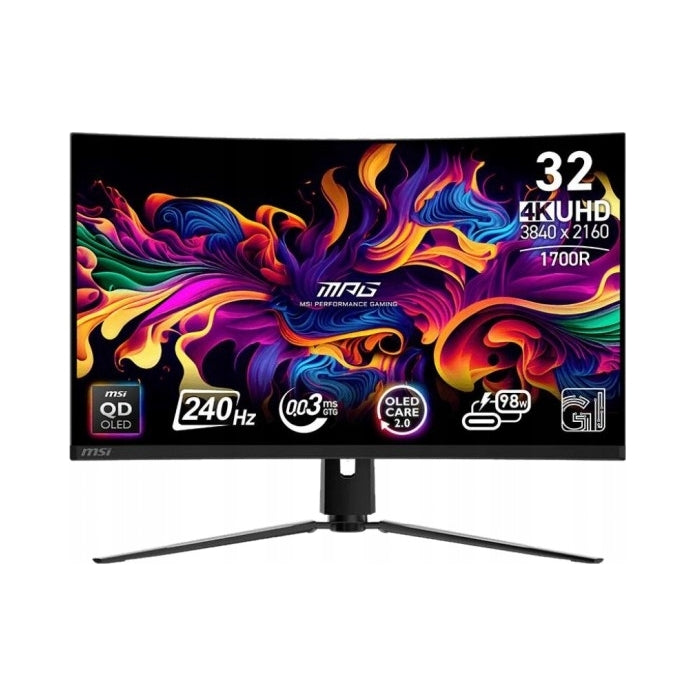 Herní monitor MSI MPG 321CURX QD OLED 3840 x 2160 UHD 4K 240 Hz