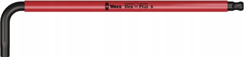 Hexagonal Allen Wrench 6mm Wera 022612 950 SPKL with Ball Long