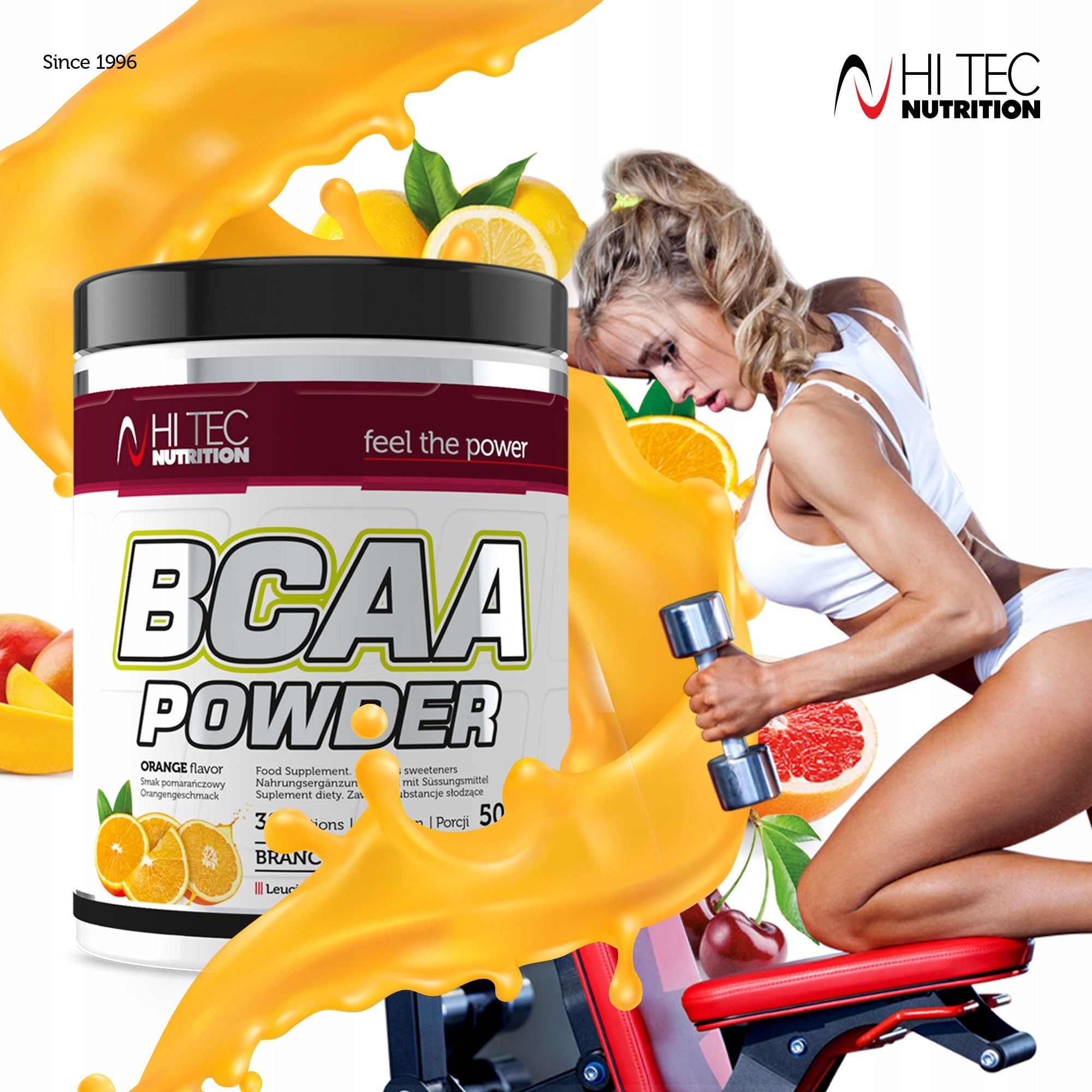 Hi TEC BCAA Powder- 500 g 2:1:1 AMINO ACIDS AMINO EAN (GTIN) 5907534281590
