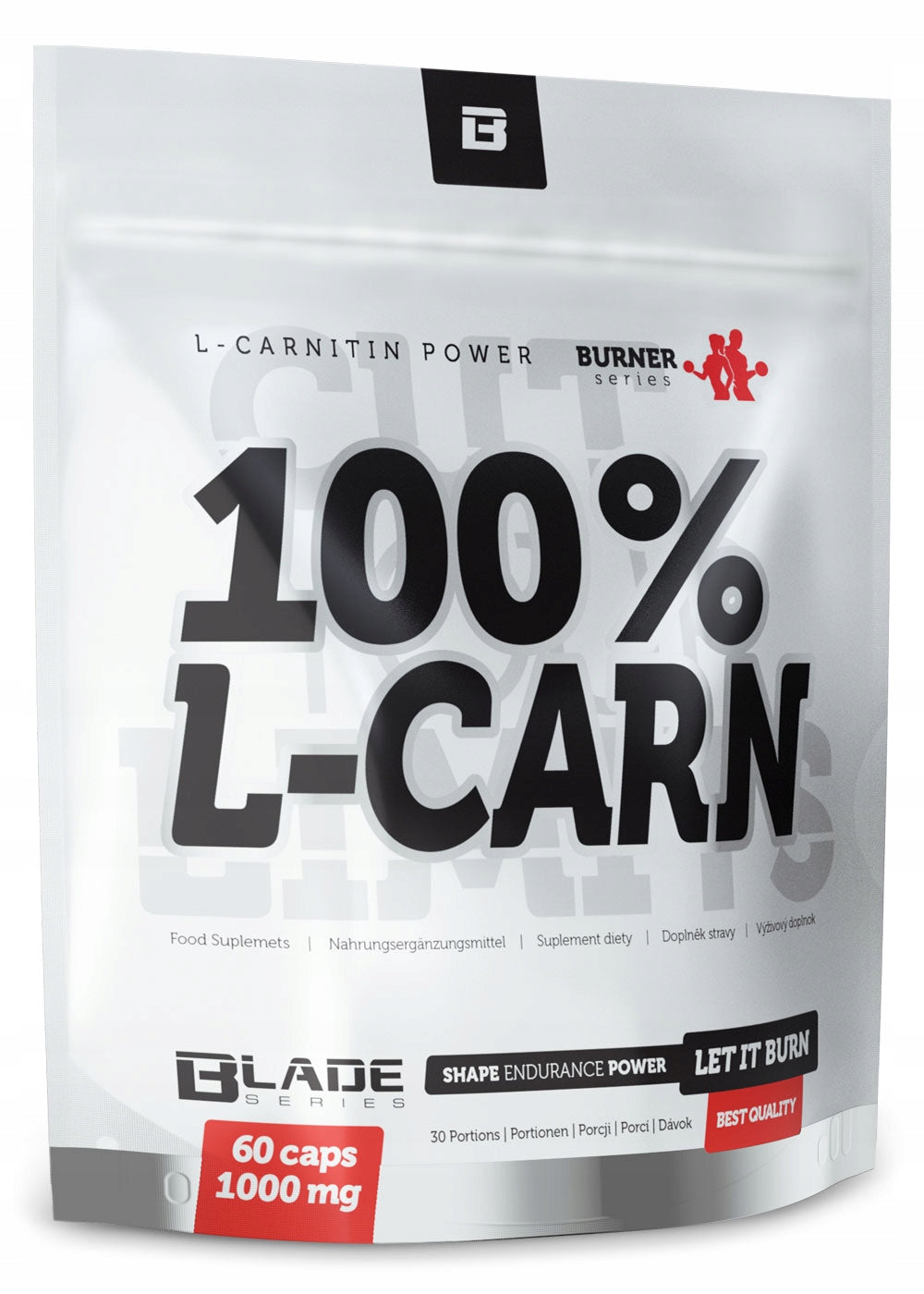 Hi TEC NUTRITION BLADE 100% L-Carn 60 capsules L-CARNITINE BURNER
