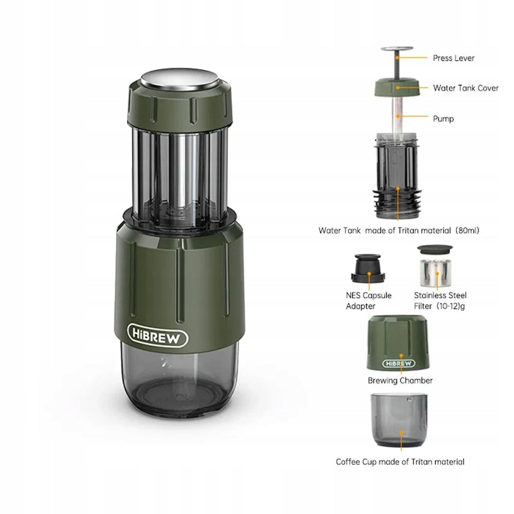 HiBREW 2in1 Portable Coffee Machine Hot/Cold Water Espresso Maker EAN (GTIN) 8581684867049