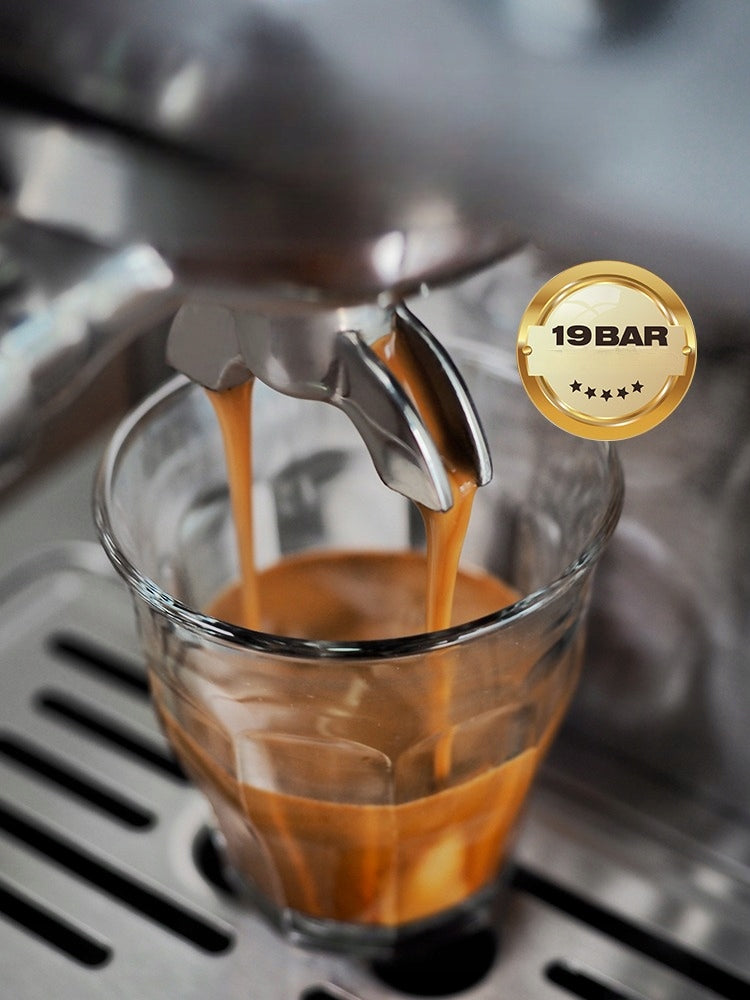 HiBREW H10A 19Bar Semi Automatic Coffee Maker Programmable Pre Infusion Brand HiBREW
