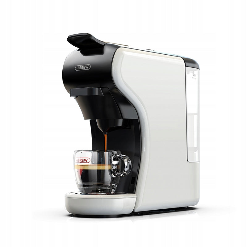 HiBREW H1A Coffee Machine 19 Bar 4in1 Hot & Cold Multiple Capsule White