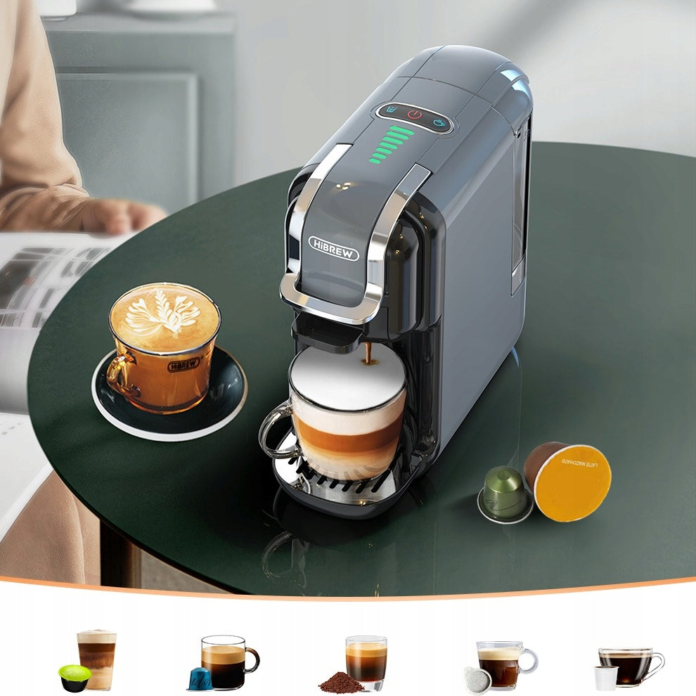 HiBREW H2B 5in1 Coffee Machine 20Bar Espresso Maker Hot Cold Compatible Packaging status original