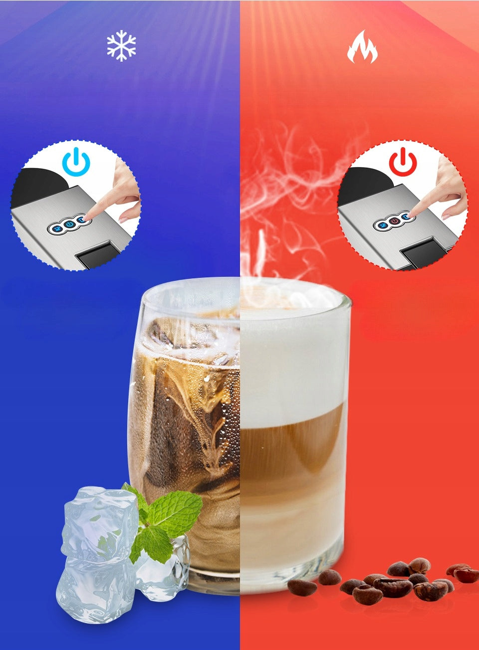 HiBREW H3A automatic espresso machine (2 capsule systems) Packaging status original