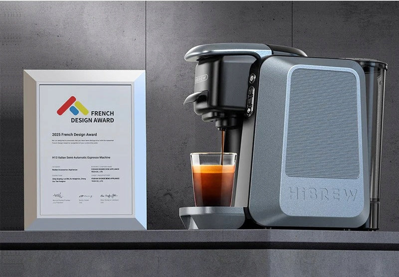 HiBREW H6 Coffee Maker 20Bar 4in1 Capsule Machine 1.4L 24H Timer Cold Brew Brand HiBREW
