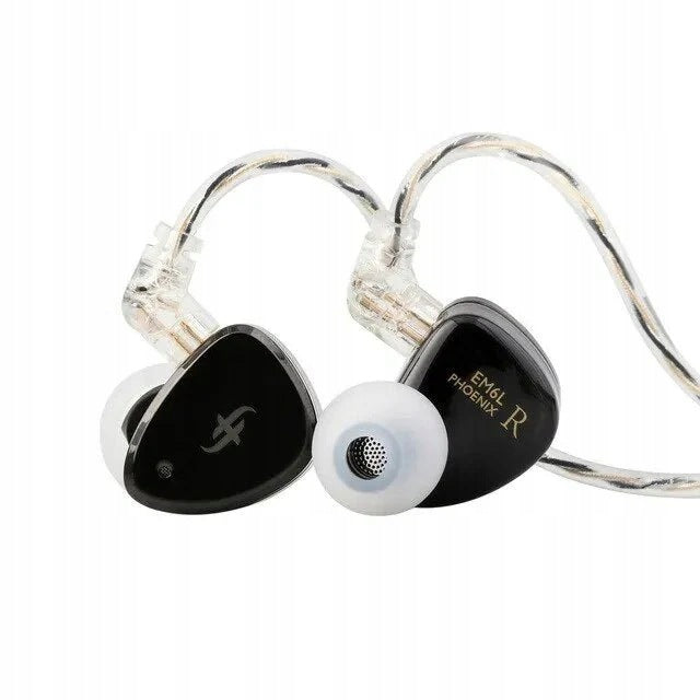 HiFi IEM 1DD+4BA Wired In-Ear Headphones for 3D SIMGOT CNC Gaming
