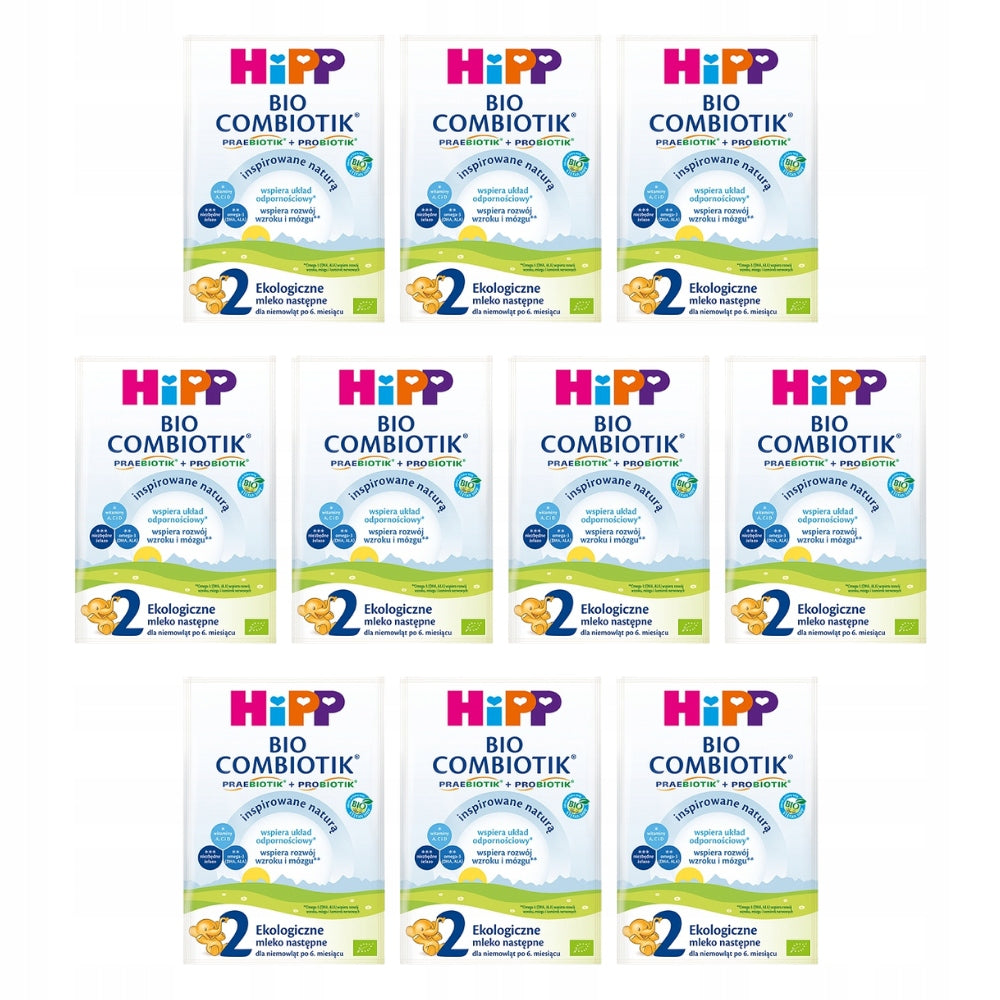 HiPP 2 BIO COMBIOTIK Organic milk next, sachet 27g x10