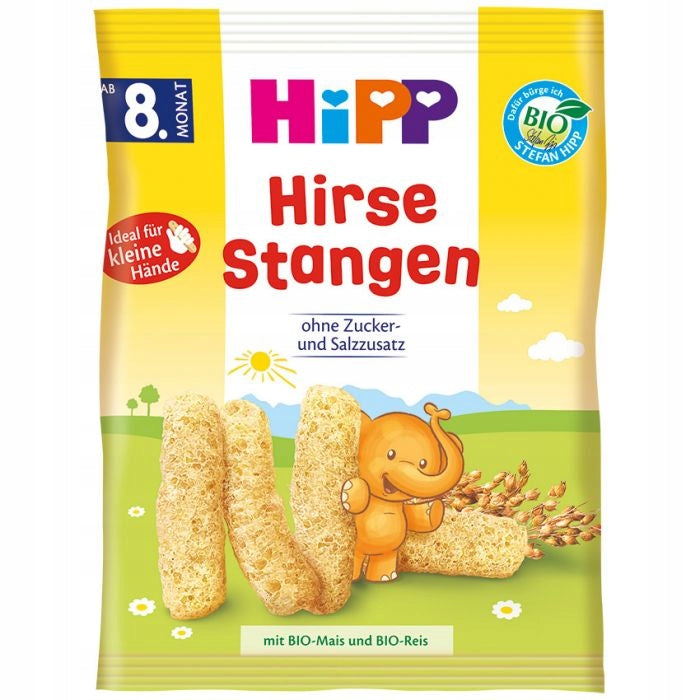 HiPP BIO Crisps Millet Corn Manufacturer code 4062300399570