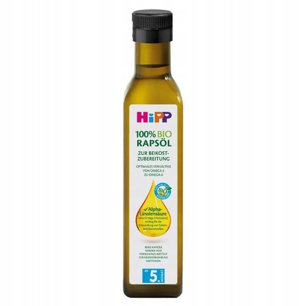 HiPP BIO Rapeseed Oil Omega 3 and Omega 6 acids