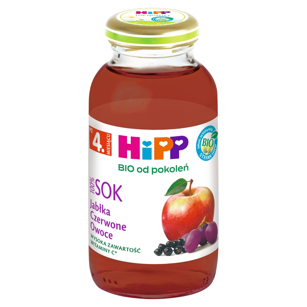 HiPP BIO Red fruit Juice Bio 100% 3x200ml Brand Hipp
