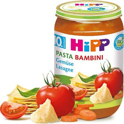 HiPP BIO Vegetarian Lazania with Vegetables and Cheese