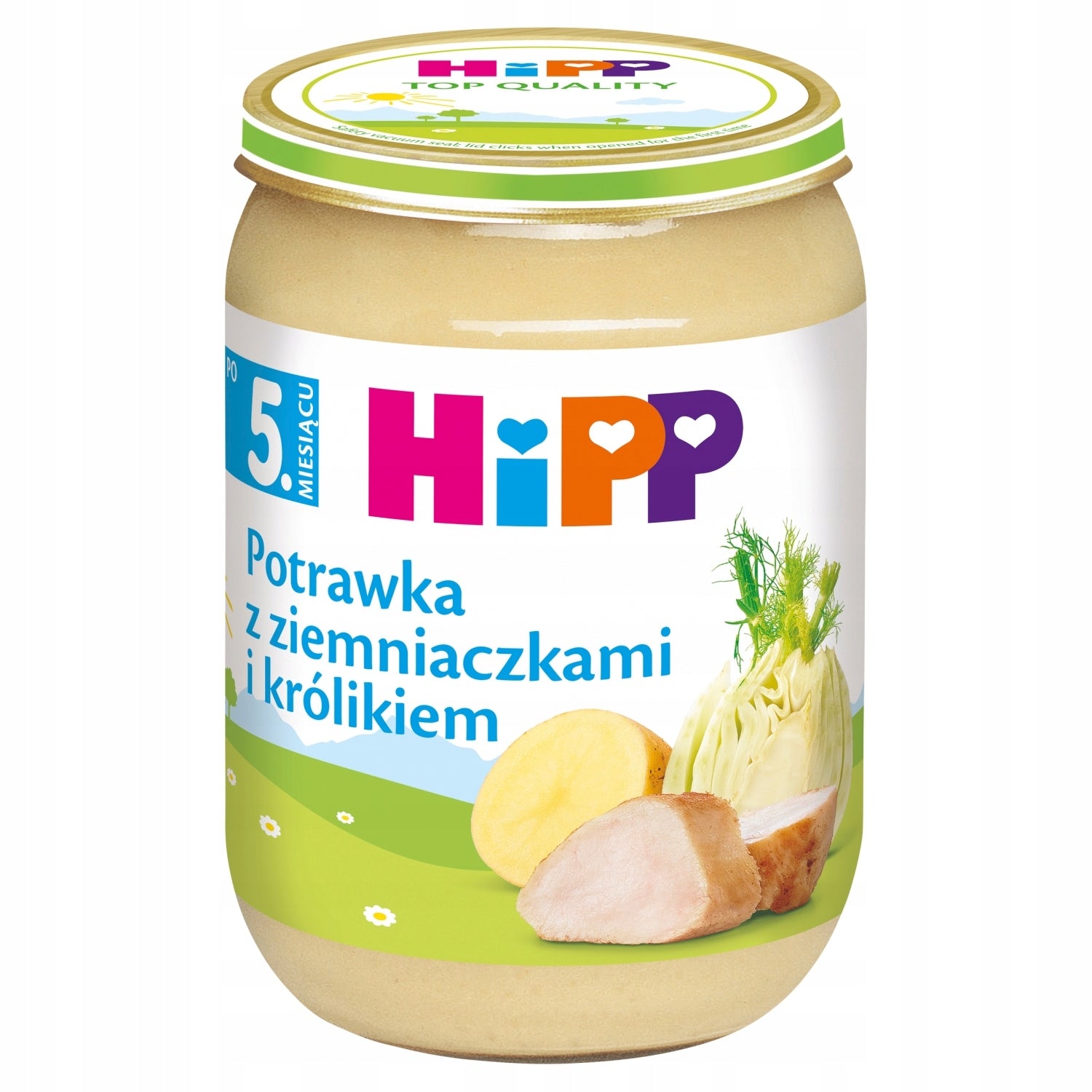 HiPP BIO for generations dinner stew with potatoes and rabbit 190 g