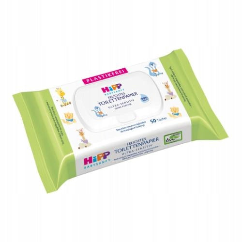 HiPP Babysanft Ultra-Sensitive Moisturized Toilet Paper, 50pcs