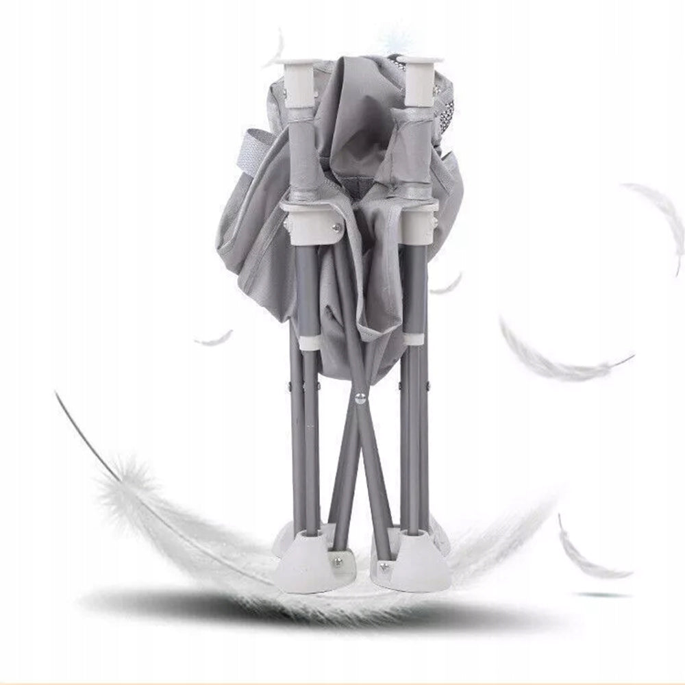 High Chair for Babies, Baby High Chair Color shades of gray and silver