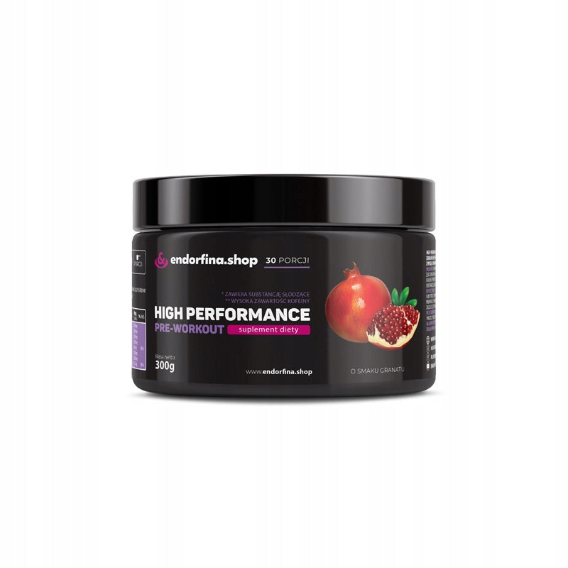 High Performance Pre-Workout Pomegranate 300g Endorfina.shop