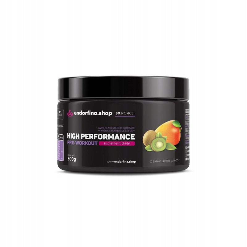 High Performance Pre-Workout kiwi with mango 300g Endorfina.shop