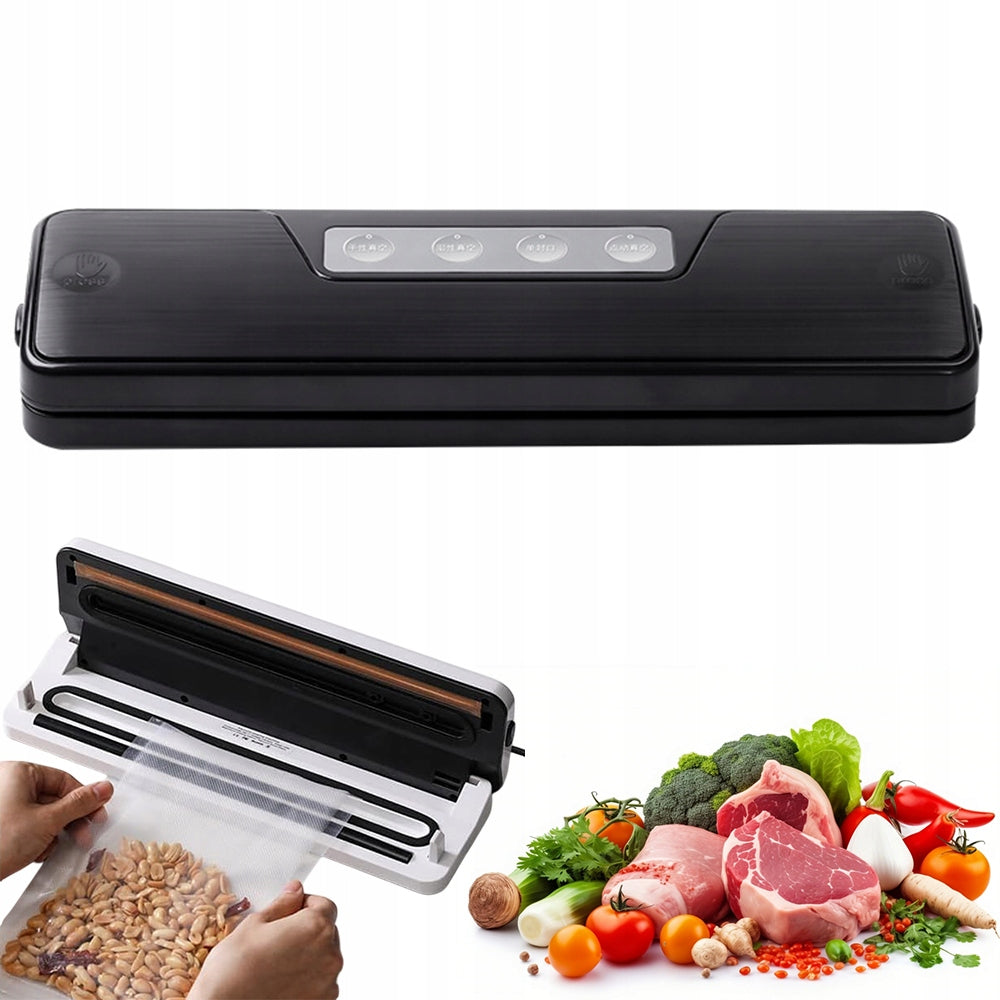 High Power 135W Food Vacuum Sealer with Bag Set for Food Preservation